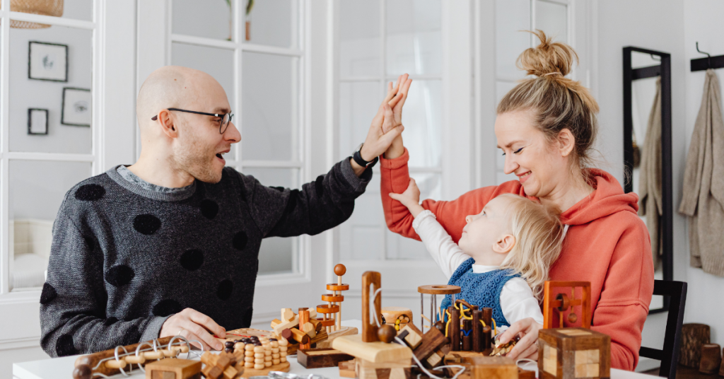 crianla afeto familia