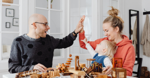 crianla afeto familia